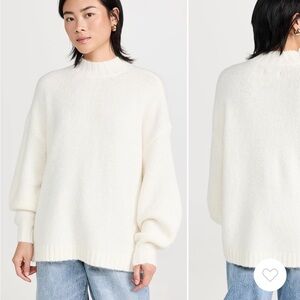 Pistola White Turtleneck Sweater